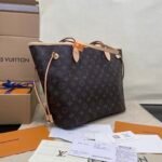 [Super Vip 1:1] Louis Vuitton Neverfull MM Monogram Canvas Cerise Red 31Cm M46987 - Image 3