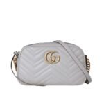 Gucci Gg Marmont Small Shoulder Bag Light Grey 24Cm 447632 Aabzb 1712