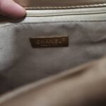Chanel 19 Flap Bag In Gold Leather 25cm - Image 6