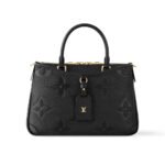 Louis Vuitton Trianon PM Monogram Empreinte Black 28Cm M46488