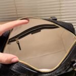 Gucci GG Emblem Small Top Handle Bag Black 22cm 815255 AAEEM 1000 - Image 5