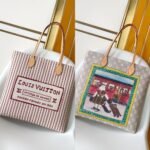 Louis Vuitton Carry It Meowgram Beige 37Cm M15128 - Image 10