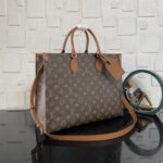 Super Vip 1:1 –  Louis Vuitton OnTheGo Organizer Bag Brown 37Cm M14235 - Image 3