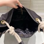 Prada Mariner Large Re Nylon Shoulder Bag Black 48Cm 1BC244 2HG8 F0002 V OOO - Image 4