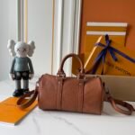 Louis Vuitton Keepall Bandoulière 35 Tan 25Cm M25980 - Image 4