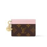 Louis Vuitton Lv Charms Card Holder Ballerine Pink 10.2Cm M82739