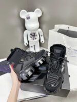 Prada Cloudbust Thunder High Top Sneakers Black - Image 5
