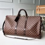 Summer Set: Louis Vuitton Keepall Bandoulière 55 Damier Ebene And Zippy Wallet Damier Ebene - Image 2