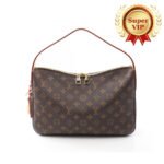 [Super Vip 1:1] Louis Vuitton Slouchy PM Bag Brown 33Cm M11952