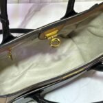 Louis Vuitton On My Side MM Bag Noir Obscur 30Cm M53823 - Image 6