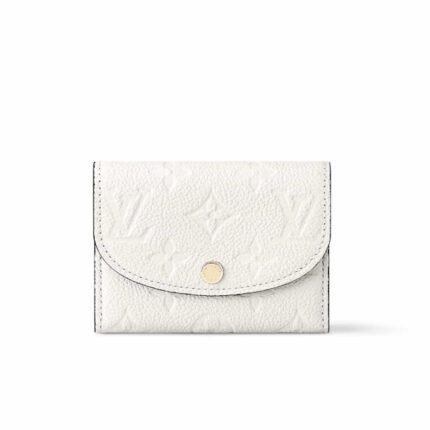Louis Vuitton Rosalie Coin Purse White 11Cm
