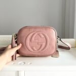 Gucci Soho Small Disco Bag Pink Leather 21Cm 308364 A7M0G 2754 - Image 2