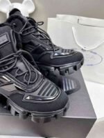 Prada Cloudbust Thunder High Top Sneakers Black - Image 2