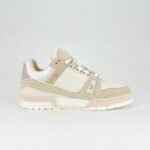 Louis Vuitton Trainer Sneaker Beige 1Adhdi - Image 4
