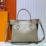 Louis Vuitton On My Side MM Bag Greige 30Cm M58485 - Image 3
