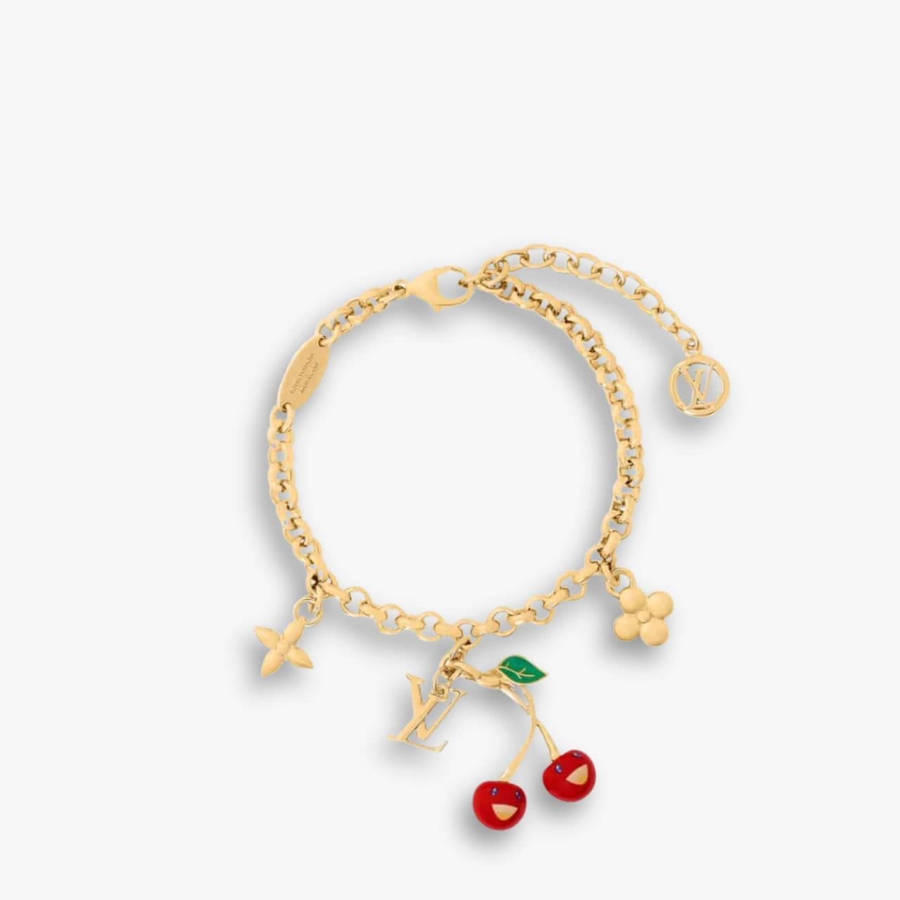 81-2.jpg Louis Vuitton x Murakami Cerise Bracelet Gold M1691A - Image 1