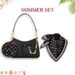 Summer Set: Louis Vuitton X Murakami Marellini Bag Black And Monogram Multicolor Black