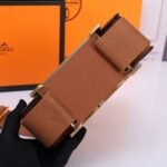 Hermes Geta Bag Gold Hardware Brown 20Cm H083052Ckai - Image 5