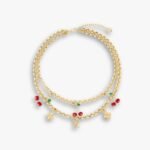 Louis Vuitton x Murakami Cerise Necklace Gold M02804