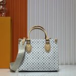 Louis Vuitton Onthego PM Bag Azure Blue And Sand 25Cm M15138 - Image 3