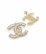 Chanel Cc Gold Earrings - Image 6