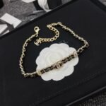 Chanel Chain Cc Champagne Choker Necklace Ab6890 B06537 Nf006 - Image 5