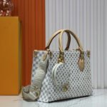 Louis Vuitton Onthego PM Bag Azure Blue And Sand 25Cm M15138 - Image 7