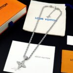 Louis Vuitton Lv Rope Pendant Necklace Silver - Image 7
