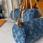 Louis Vuitton Papillon Monogram Denim Blue 29Cm M46830 - Image 5