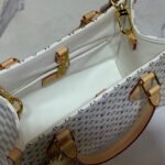 Louis Vuitton Onthego PM Bag Azure Blue And Sand 25Cm M15138 - Image 6