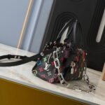 Louis Vuitton X Takashi Murakami Onthego East West Black 25cm M13260 - Image 3