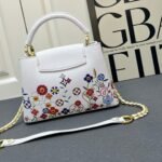 Louis Vuitton x Murakami Capucines East West Mini White 21Cm - Image 3