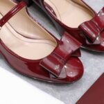 Gucci Women Ballet Flat With Bow Red 835748 0B9J0 6207 - Image 7