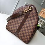 Summer Set: Louis Vuitton Keepall Bandoulière 55 Damier Ebene And Zippy Wallet Damier Ebene - Image 3