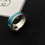 Gucci Gg Interlocking Silver Ring Ybc645572001 - Image 3
