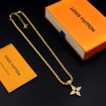 Louis Vuitton Lv Rope Pendant Necklace Gold M01751 - Image 4