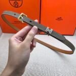 Hermes Pop H 15 Belt Grey 15Mm H081087Cd18085 - Image 8