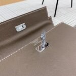 Hermes Kelly Classic Wallet Étoupe 19Cm H051300Cc18 - Image 9