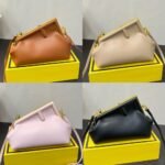 Fendi First Small Nappa Leather Bag Brown 26Cm 8Bp129Abvef0Nyj - Image 3