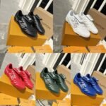 Louis Vuitton Footprint Soccer Sneaker White 1Ahdoi - Image 6