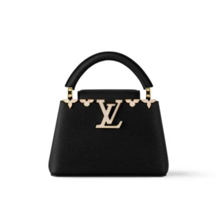 Louis Vuitton Capucines Mini Black 20Cm M11342