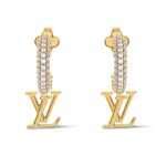 Louis Vuitton Lv Iconic Earrings Gold M01732