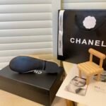 Chanel Black Camellia Slides Beige - Image 7