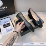 Chanel Flat Sandals Black G02819 Y01552 94305 - Image 8