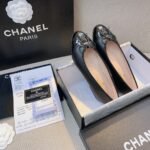 Chanel Flat Sandals Black G02819 Y01552 94305 - Image 4