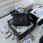 Chanel Clutch With Chain Black 15cm - Image 2