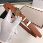 Celine Triomphe Belt Brown - Image 6