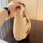Celine Classic Panier Hobo Bag In Raffia 30cm 112772EYR02NT - Image 5