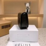Celine Folco Cuir Triomphe In Smooth Calfskin 18cm 198263DU338NO - Image 4