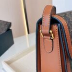 Celine Classique Triomphe Bag in Triomphe Canvas 22cm 191242BZ404LU - Image 4